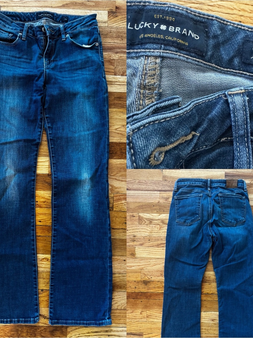 Lucky Brand women’s Dark Blue Bootcut Jeans